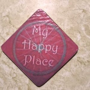 $5 w/$10 PURCHASE Handcrafted Magnet Wood Sign